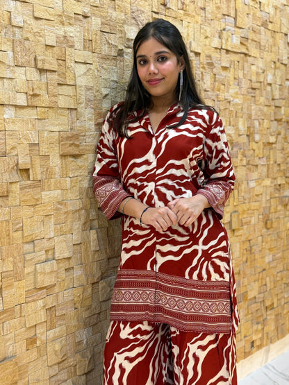 Rust Butter Soft Co Ord Set