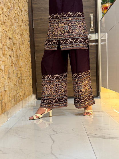 Purple Butter Soft Co Ord Set