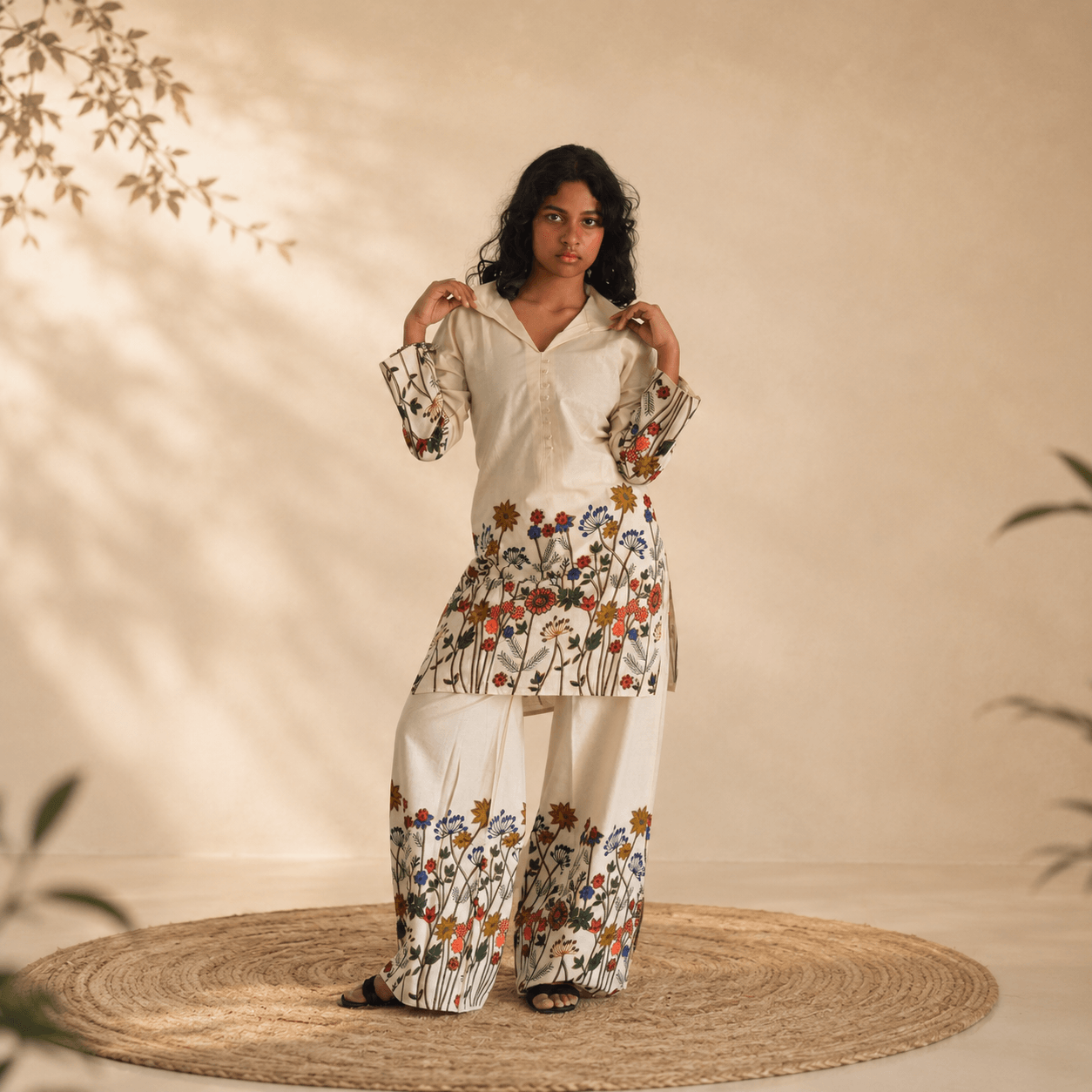 Khadi Cotton Co-ord Set