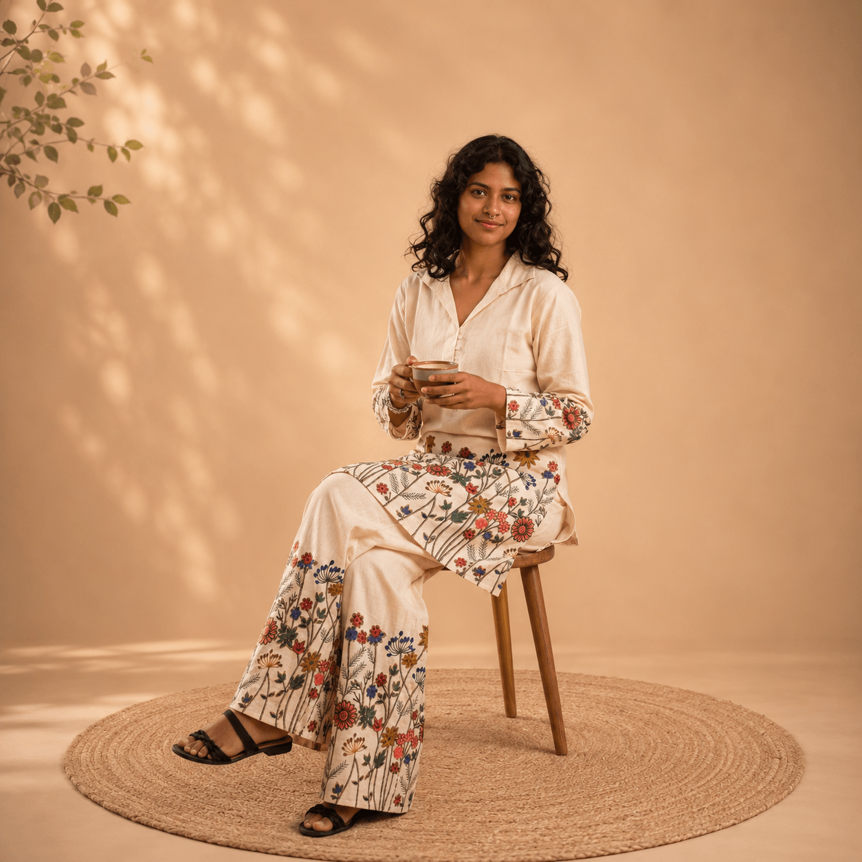 Khadi Cotton Co-ord Set
