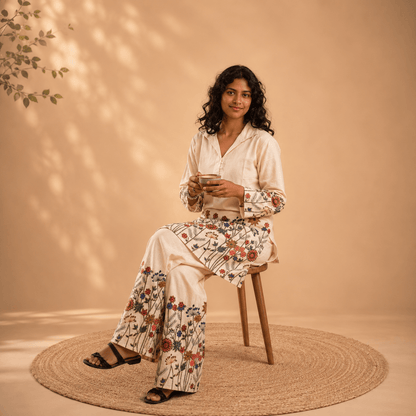 Khadi Cotton Co-ord Set